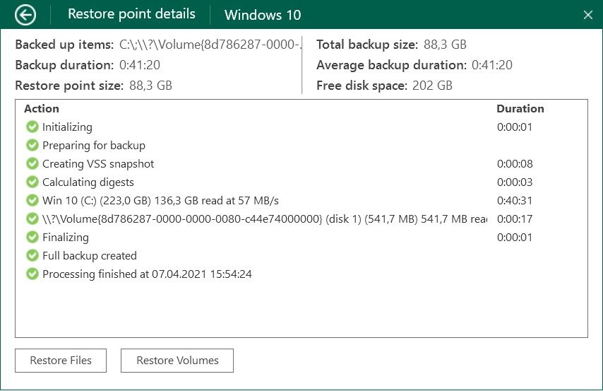 18 veeam New Backup Job