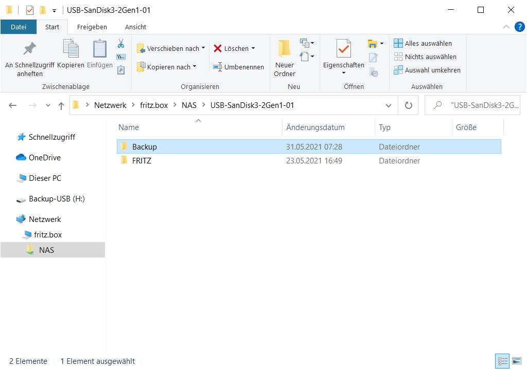 09 FritzBox NAS Einrichten
