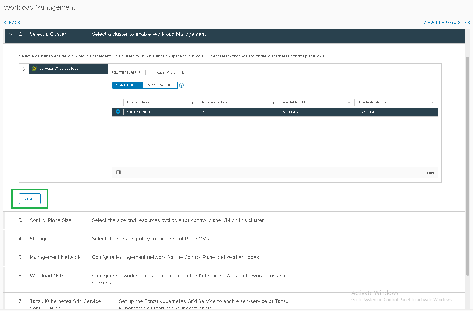 004 tanzu cluster erstellen