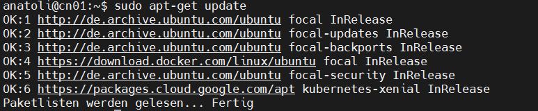 03 k8s upgrade apt get update